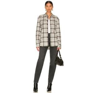 NEW Lita By Ciara Rooted Plaid Flannel Shirt Jacket